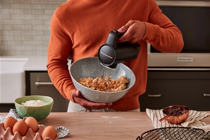 Kitchenaid 5KHMR762BM Batidora amasadora inalámbrica Noir mat