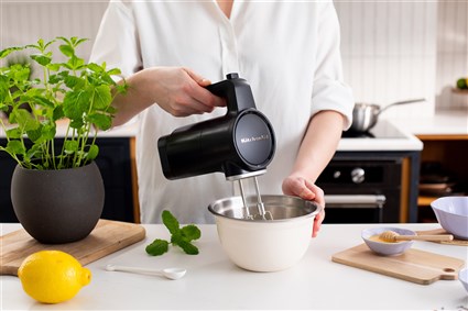 Kitchenaid 5KHMR762BM Batidora amasadora inalámbrica Noir mat