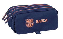 Safta Portatodo triple big FC Barcelone 2ème équipement 21.5x10x8 cm - Coffret de rangement officiel