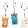 Mister Gadget Porte-clés Animal Lumineux Assorti
