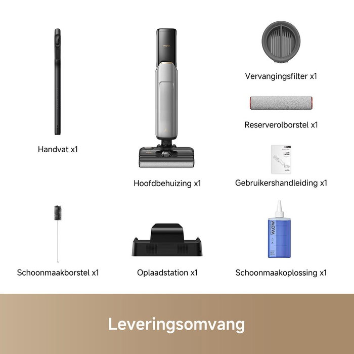 Mova MOVA X4 PLUS Aspirateur Balai Laveur Gris Mova MOVA X4 PLUS Aspirateur Balai Laveur Gris