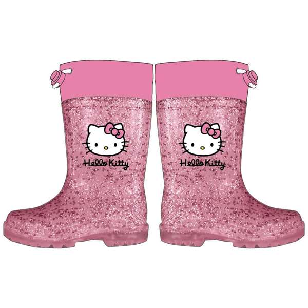 Hello Kitty Botte de Pluie PVC T030 pour Fille - Taille 30 - Couleur Fuchsia - Cerdá Hello Kitty Botte de Pluie PVC T030 pour Fille - Taille 30 - Couleur Fuchsia - Cerdá