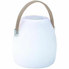 Lumisky Mini May Play - Lampe enceinte Bluetooth blanc/multicolore dimmable