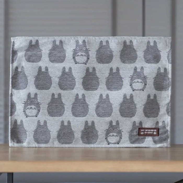 Mon voisin Totoro set de table en tissu Big Totoro Shilouette