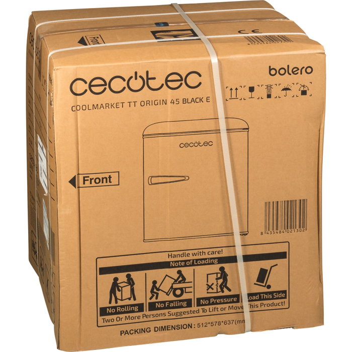 Cecotec Bolero CoolMarket TT Origin 45 Black E Cecotec Bolero CoolMarket TT Origin 45 Black E