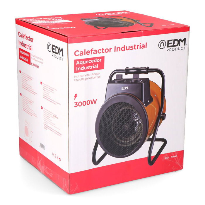 Edm Chauffage industriel 1500-3000W Edm Chauffage industriel 1500-3000W