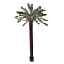 Home ESPRIT Plante décorative Palmier en Polyéthylène