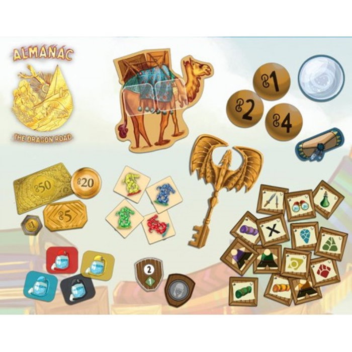 SD Games Almanac : Le Chemin du Dragon – Jeu de société stratégique à 2-4 joueurs, dès 12 ans, PEGI 12