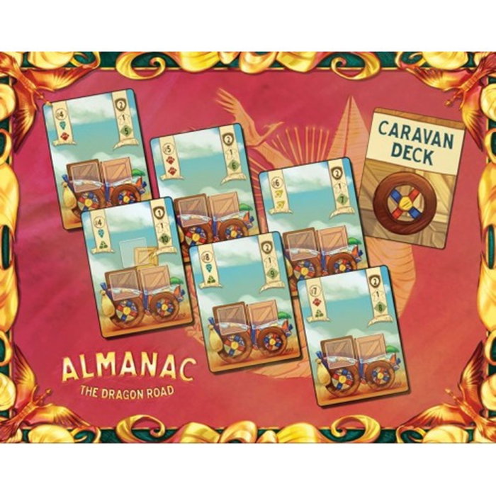 SD Games Almanac : Le Chemin du Dragon – Jeu de société stratégique à 2-4 joueurs, dès 12 ans, PEGI 12