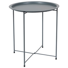 Home Deco Factory Mesa Auxiliar Sienna Gris D.47