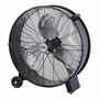 Ventilateur de Sol EDM 33525 Noir 180 W Ø 60 cm industriel