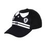 Karactermania - Gorra Infantil Miercoles Varsity - Casquette enfant ajustable en coton - 55-70 cm - Noir - Dimensions : 25 x 20 x 14 cm
