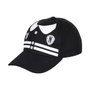 Karactermania - Gorra Infantil Miercoles Varsity - Casquette enfant ajustable en coton - 55-70 cm - Noir - Dimensions : 25 x 20 x 14 cm