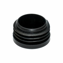 Micel Embout rond avec ailettes CNT02 Noir 30mm (25 unités)