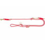 Laisse réglable pour chien Trixie Soft Rope Rouge Crème S S/XL