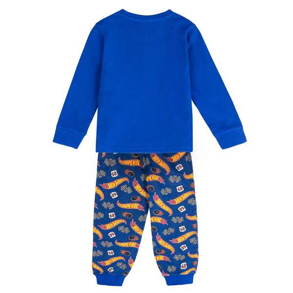 Cerdá Pyjama Long à Manches Longues en Jersey Single Motif Hot Wheels pour Garçon 5 Ans