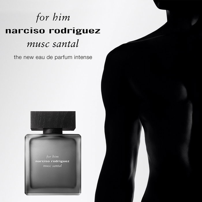 Narciso Rodriguez For Him Musc Santal Eau de Parfum Vaporisateur pour Homme 50 ml