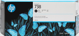 HP Cartouche d'encre 738XL / 498N8A Noir, grande capacité XL