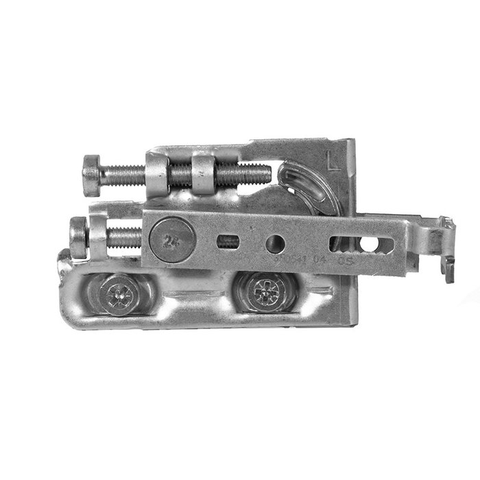 INDAUX Colgador Scarpi-4 Md10 - Crochet mural de douche en acier inoxydable chromé, orientation droite/gauche, main gauche