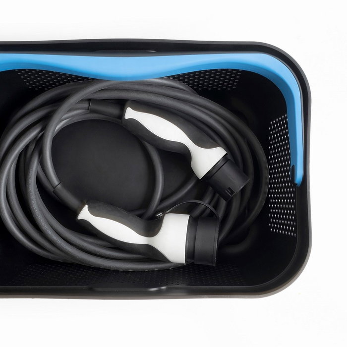 Rati Panier - Bleu V01762, Panier de Courses pour Voiture, Design Moderne, Fabriqué à 92,3 % en Plastique Recyclé