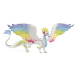 Schleich Bayala 70728 Figurine Dragon Arc-en-Ciel, Figurine à Collectionner pour Enfants Dès 5 Ans, Dimensions 34 x 23 x 11 cm