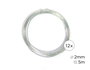 Innspiro Set de 12 fils d'aluminium de 2 mm - 5 m, couleurs assorties