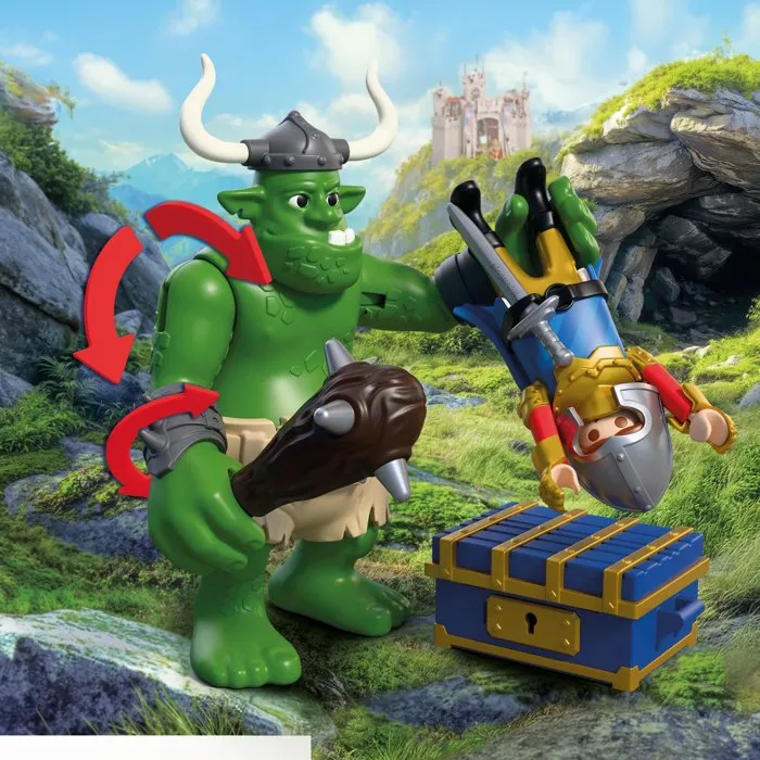 Playmobil 72116 Troll et trésor des chevaliers du Lion, 23 pièces Playmobil 72116 Troll et trésor des chevaliers du Lion, 23 pièces