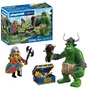 Playmobil 72116 Troll et trésor des chevaliers du Lion, 23 pièces
