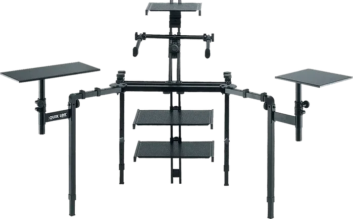 Quiklok WL Table support pour clavier / table de mixage / enceinte pliable XL réglable en hauteur Quiklok WL Table support pour clavier / table de mixage / enceinte pliable XL réglable en hauteur