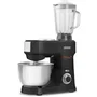 Robot pâtissier Sencor STM 3761BK, 1000 W, bol inox 4,5 L, 6 vitesses avec fonction Pulse, accessoires pour pétrir, fouetter et hacher