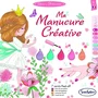 Sentosphere - Ma Manucure Créative - Rêve de Princesse - Coffret Vernis Enfant à l'eau 7 Couleurs avec Pochoirs - Dès 6 ans