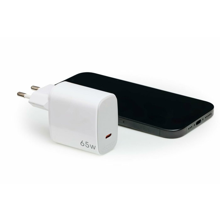 Chargeur mural Celly UPTC1USBC65WCTC Blanc