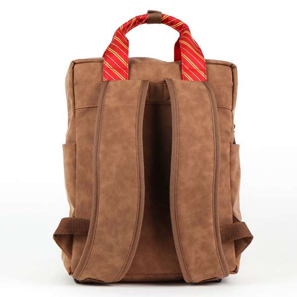 Cerdá Sac à dos Harry Potter Gryffindor en simili-cuir, marron, sac casual et tendance Cerdá Sac à dos Harry Potter Gryffindor en simili-cuir, marron, sac casual et tendance