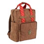 Cerdá Sac à dos Harry Potter Gryffindor en simili-cuir, marron, sac casual et tendance