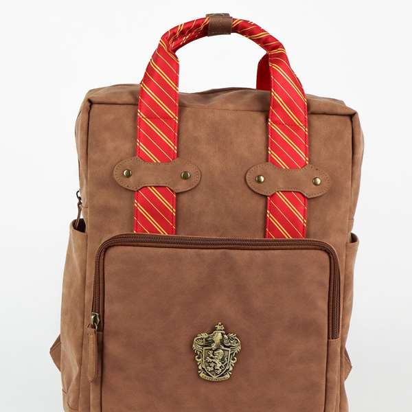 Cerdá Sac à dos Harry Potter Gryffindor en simili-cuir, marron, sac casual et tendance Cerdá Sac à dos Harry Potter Gryffindor en simili-cuir, marron, sac casual et tendance