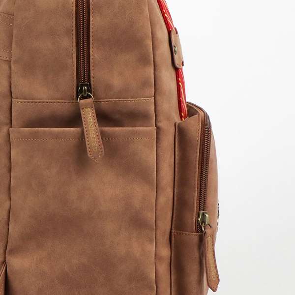 Cerdá Sac à dos Harry Potter Gryffindor en simili-cuir, marron, sac casual et tendance Cerdá Sac à dos Harry Potter Gryffindor en simili-cuir, marron, sac casual et tendance