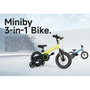 Ociotrends Patinete 3 En 1 Miniby 14 pouces Gris