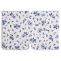 Pocketbook Coque Shell Series Verse + Motif Fleurs Blanc et Bleu 6", pour liseuses Verse
