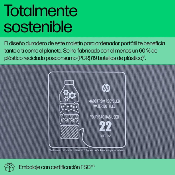 HP Mallette Ordinateur Portable 16 Pouces Everyday Sacoche Professionnelle Noir