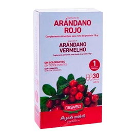 DESVELT Arandano Rojo Pro 600 mg 30 capsules
