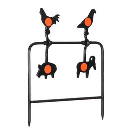 Gamo Cible mobile à 4 éléments rotatifs 17 x 20 cm
