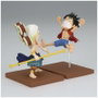 Banpresto Set de figurines Monkey D. Luffy & Enel One Piece World Collectable Log Stories