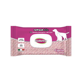Lingettes humides pour animaux domestiques Inodorina Bio 30 Unités