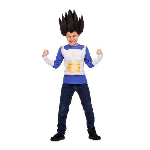 My Other Me T-Shirt déguisement Vegeta Dragon Ball, taille vêtement 8 à 10 ans