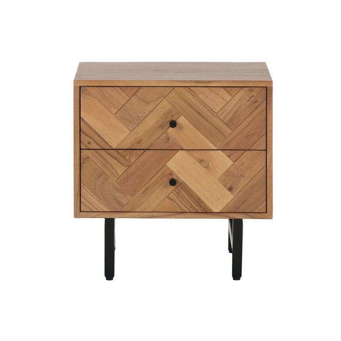 Table de Nuit Home ESPRIT 50 x 40 x 50 cm