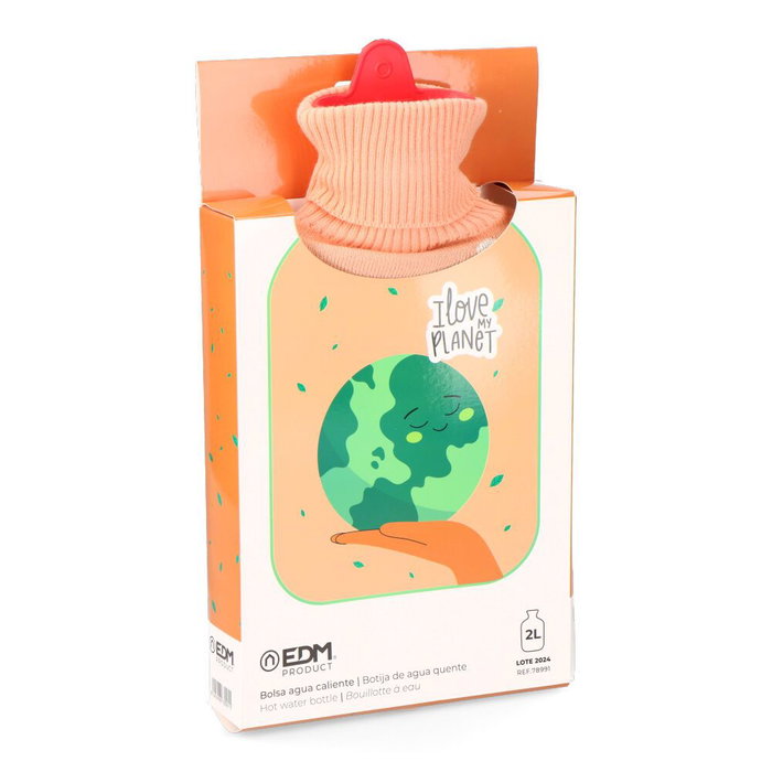 Edm Bouillotte 2 L modèle Cuidar el planeta 20 x 1 x 34,5 cm