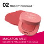 Bourjois Macaron Melt Blush Joues et Lèvres #2 Nougat au Miel 8 g