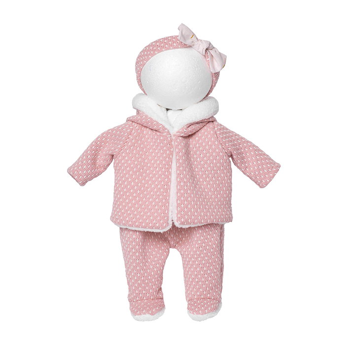 Rosa Toys Tenues pour poupées Reborn 40 cm avec cintre +3 ans Rose