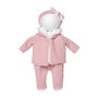 Rosa Toys Tenues pour poupées Reborn 40 cm avec cintre +3 ans Rose