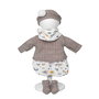 Rosa Toys Tenues pour poupées Reborn 40 cm avec cintre +3 ans Rose
